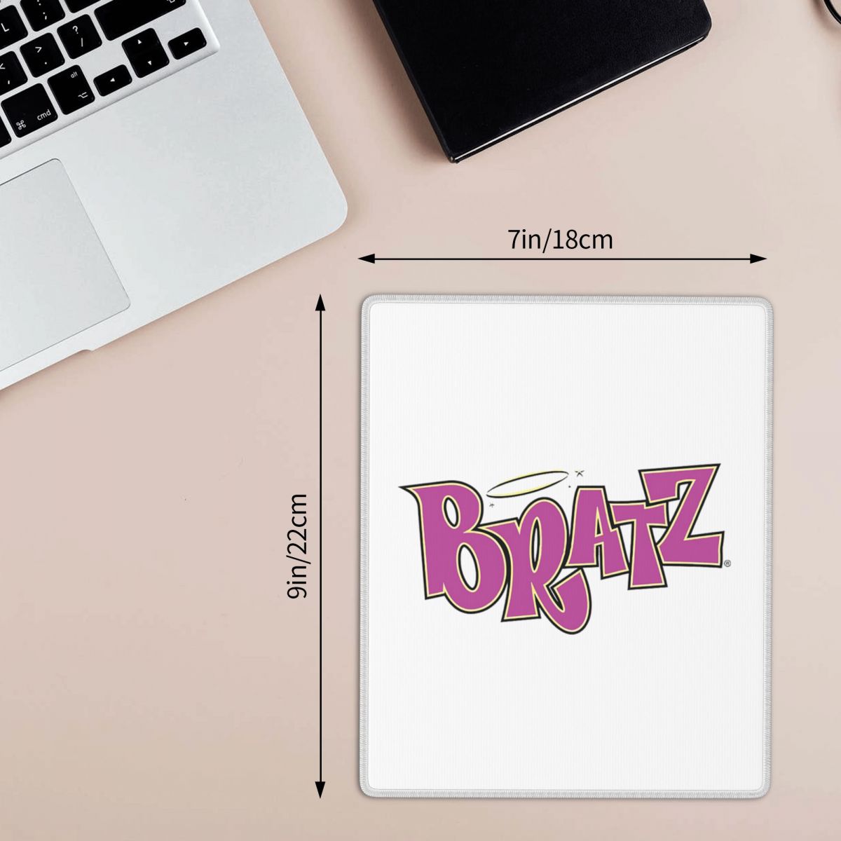 Gaming Accessories Logo - Bratz Logo Muismat Gamer PC Laptop