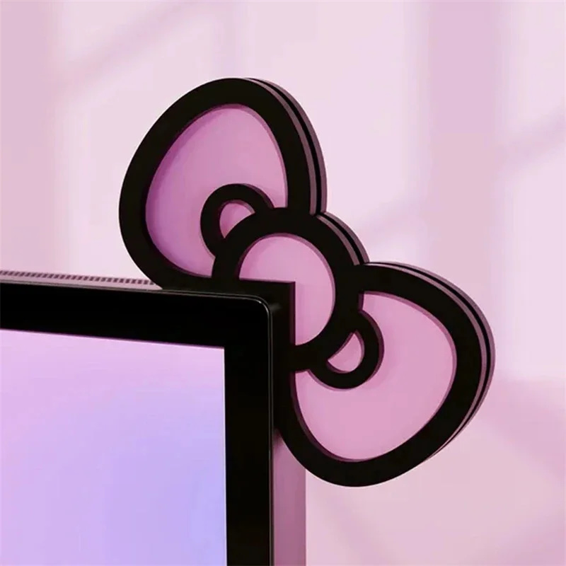 Gaming Accessories Pc Setup - Kawaii roze acryl boog monitor decor