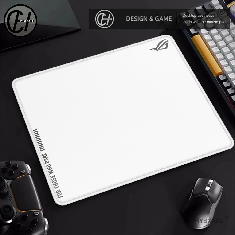 Gaming Accessories Logo - Bureau-onderlegger ROG Wit Eenvoudig Logo Groot