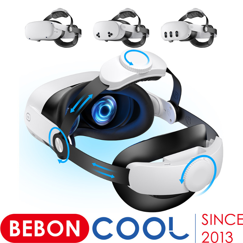 Gaming Accessories Headset - BEBONCOOL Verstelbare hoofdband voor Quest 3/2