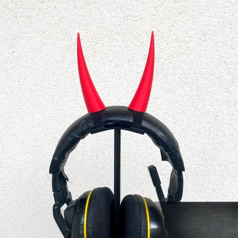 Gaming Accessories Headset - Rode Duivel Hoorns Headset Accessoires voor