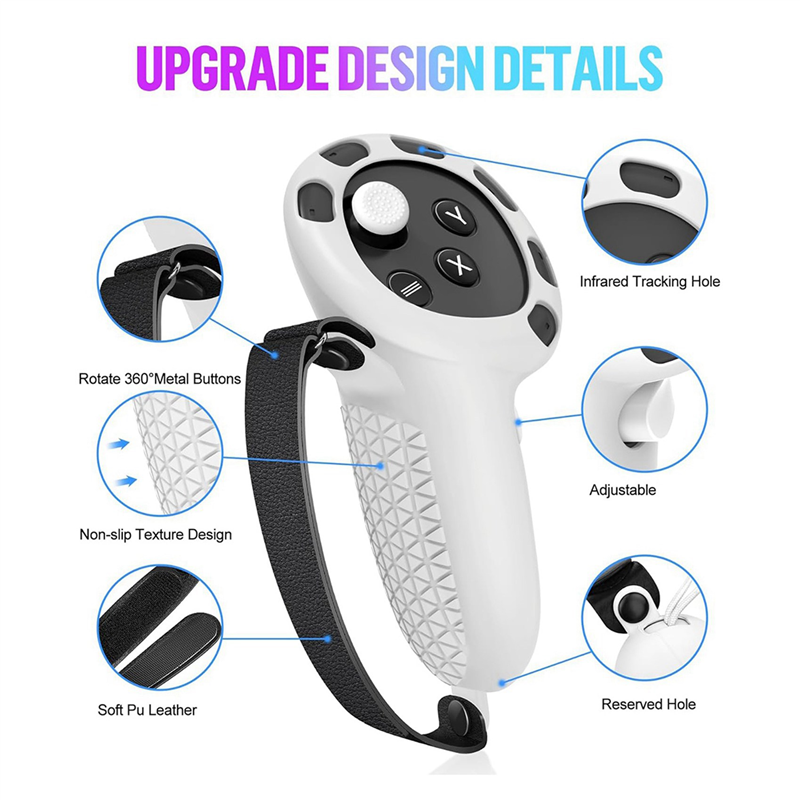 ABGN 4X Voor Meta Quest 3 Besc - Controller Grip Cover recensie en prijs