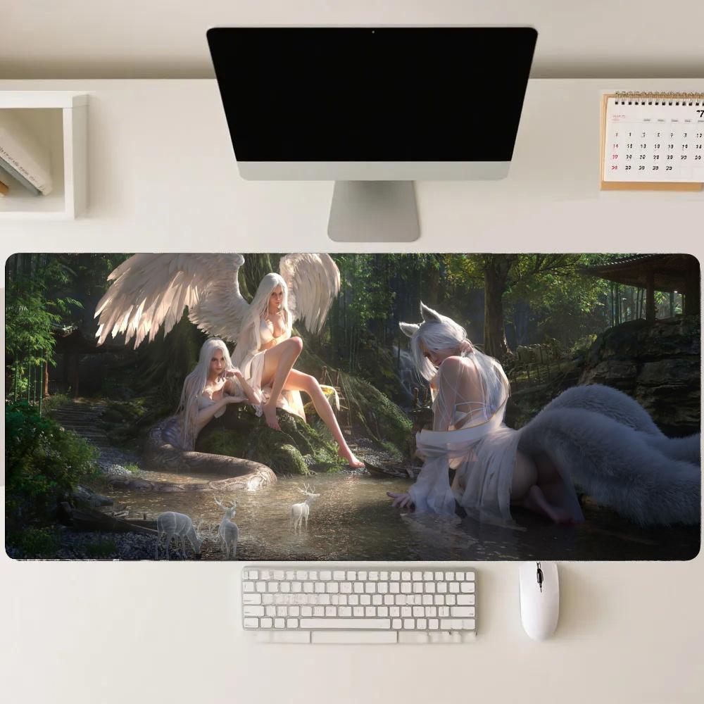 Forest girl Gamingmatten Verle - Gaming Accessories Pc Setup recensie en prijs