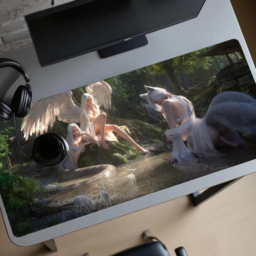 Forest girl Gamingmatten Verle - Gaming Accessories Pc Setup recensie en prijs