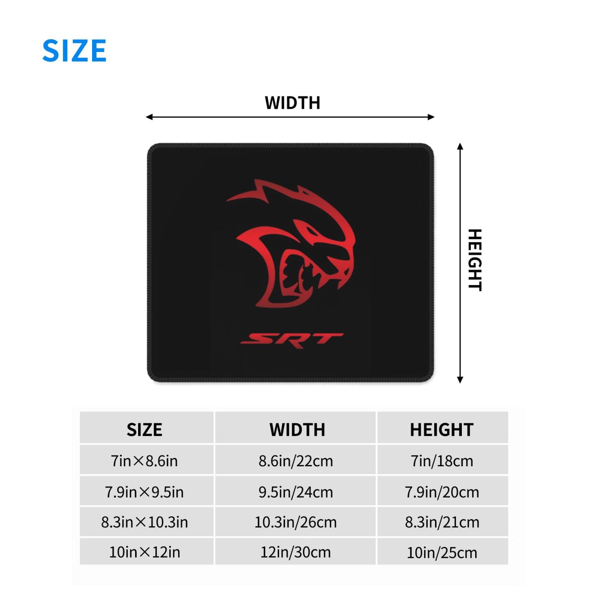 Dodge Hellcat Srt Logo Multi-s - Gaming Accessories Logo recensie en prijs
