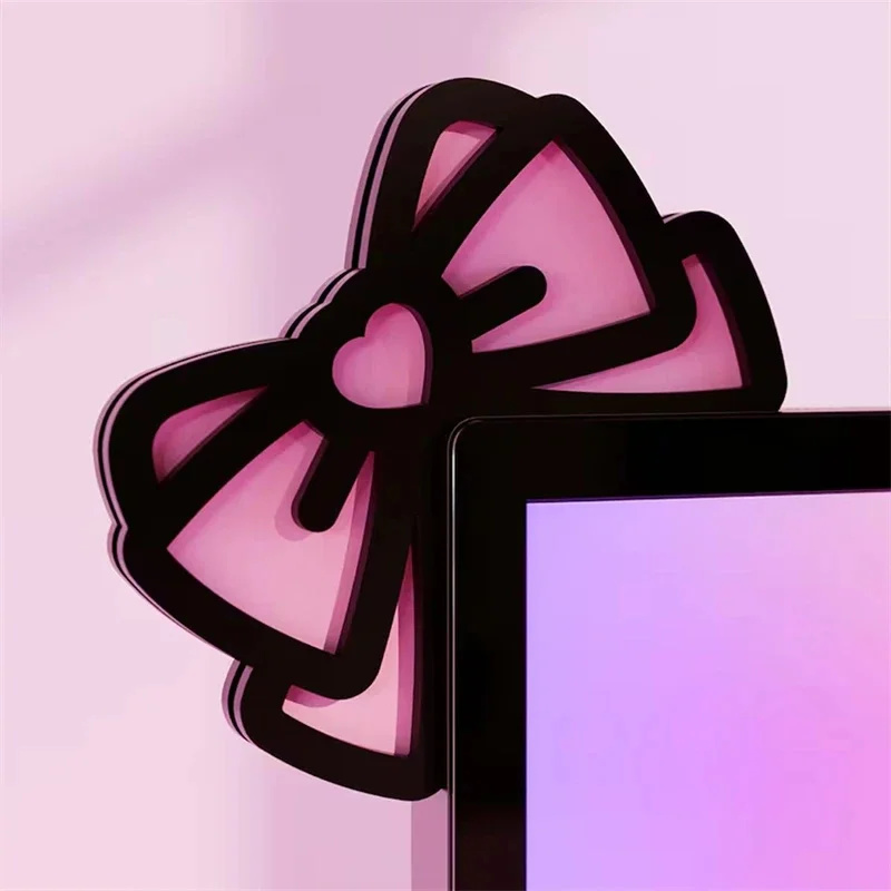 Kawaii roze acryl boog monitor - Gaming Accessories Pc Setup recensie en prijs