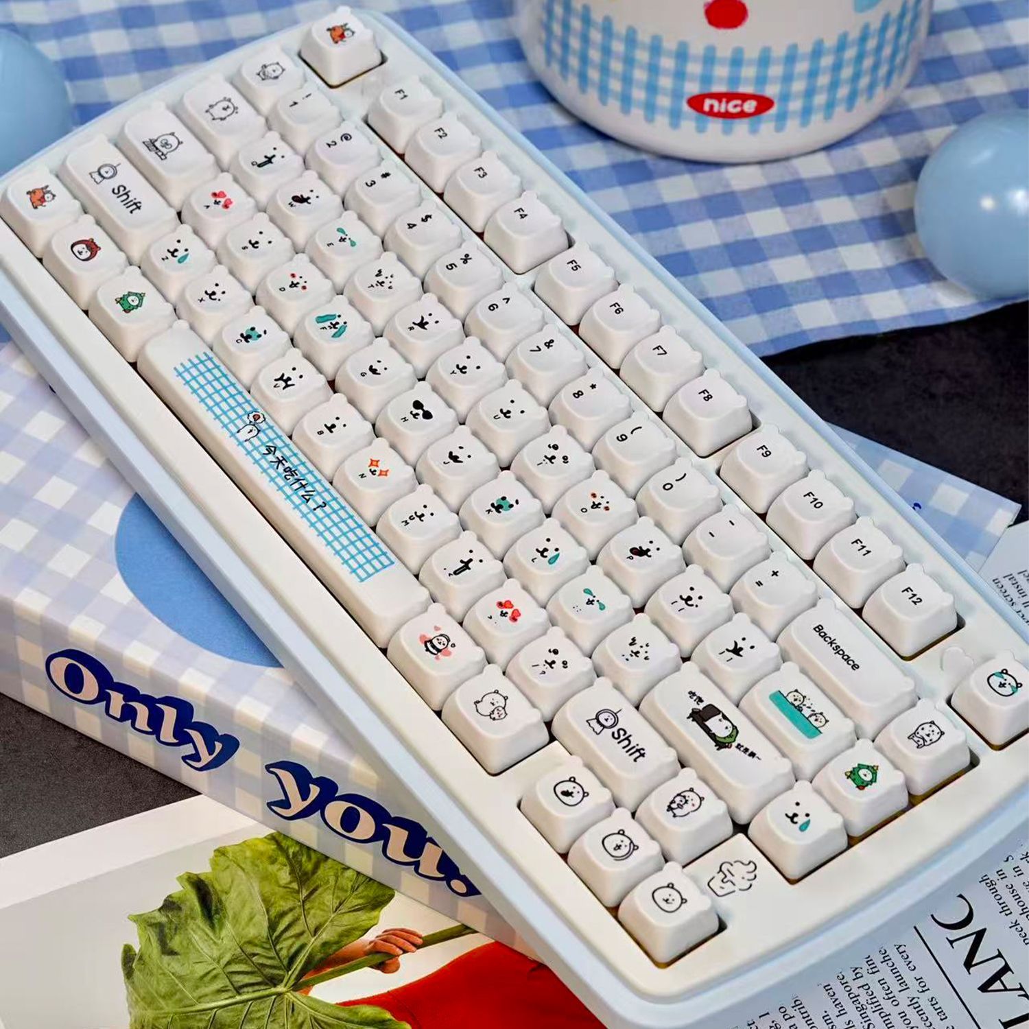 Kawaii Cartoon Joke Beer PBT K - Gaming Accessories In Japan recensie en prijs