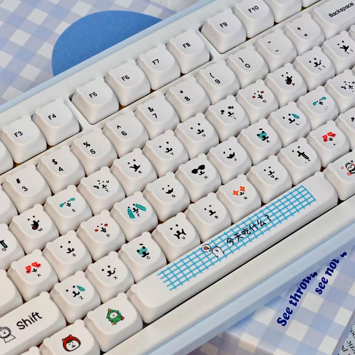 Kawaii Cartoon Joke Beer PBT K - Gaming Accessories In Japan recensie en prijs