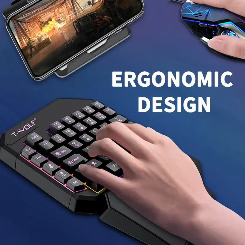 FocusOnPC TF900 2-in-1 mobiele - Gaming Accessories Combo recensie en prijs