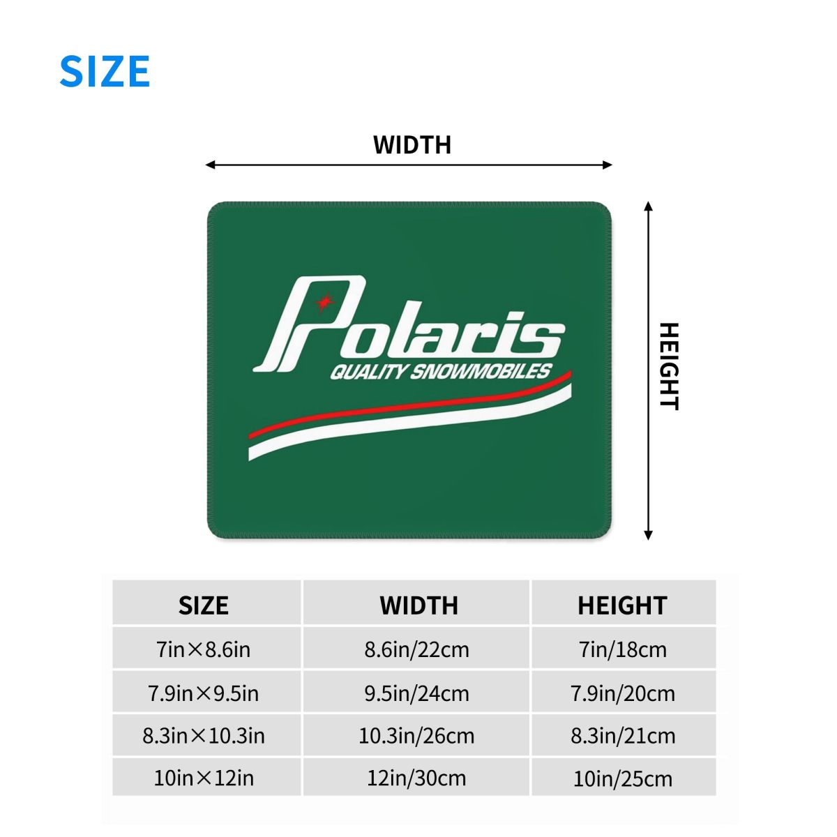 Polaris Logo Multi-size muisma - Gaming Accessories Logo recensie en prijs