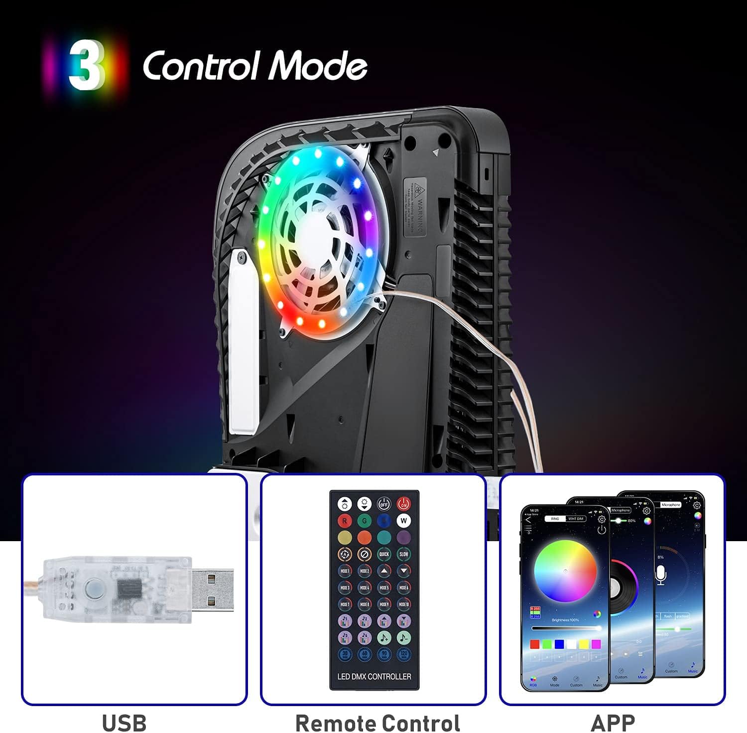 RGB LED-lichtstrip voor PS5 Pr - Gaming Accessories Led recensie en prijs