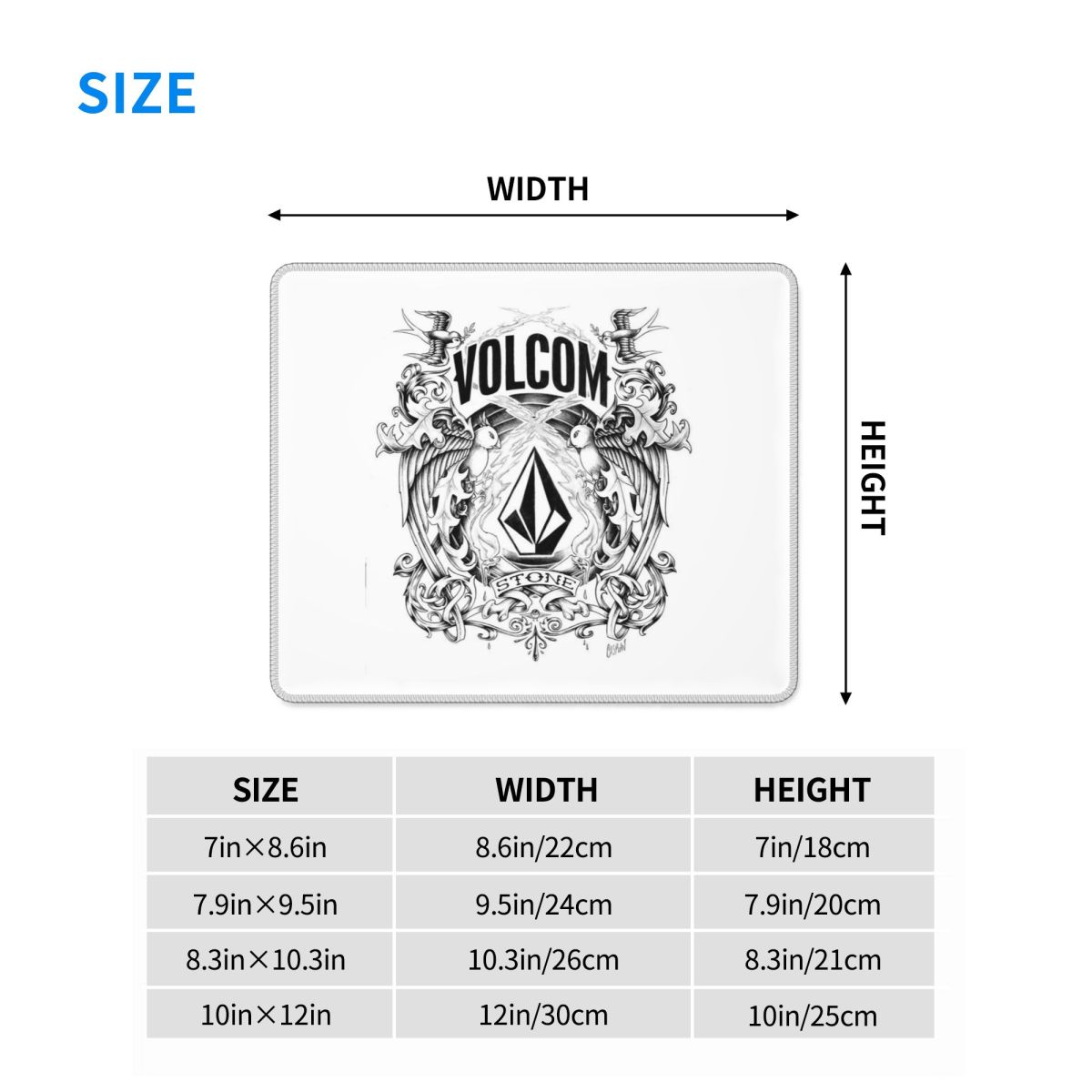 V-Volcom Logo Multi-size muism - Gaming Accessories Logo recensie en prijs