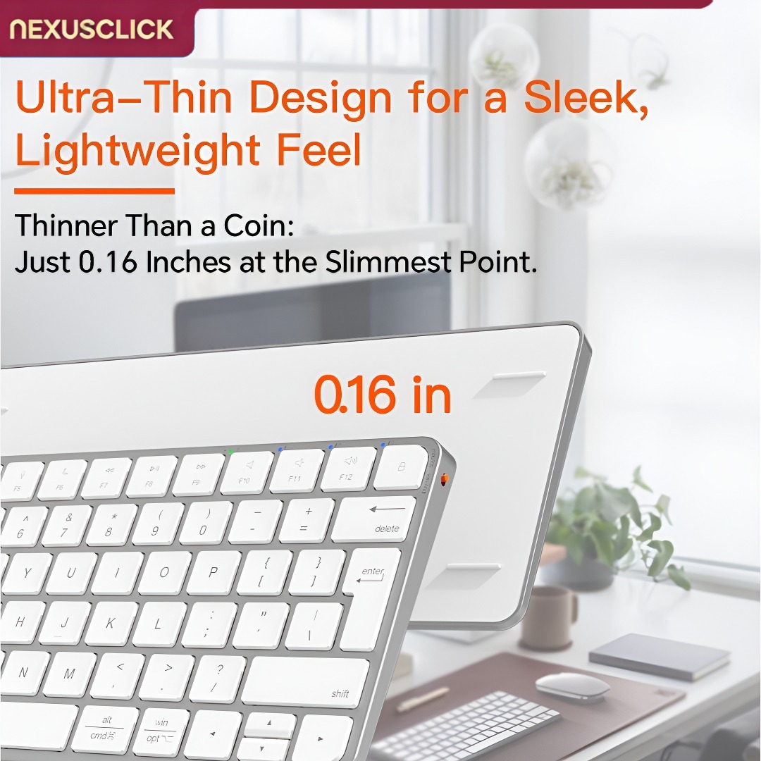 NexusClick Ultra Slim draadloo - Gaming Accessories Combo recensie en prijs