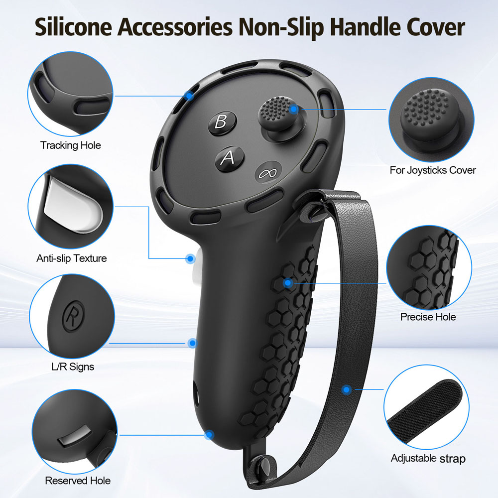 7-in-1 siliconen beschermset v - Controller Grip Cover recensie en prijs