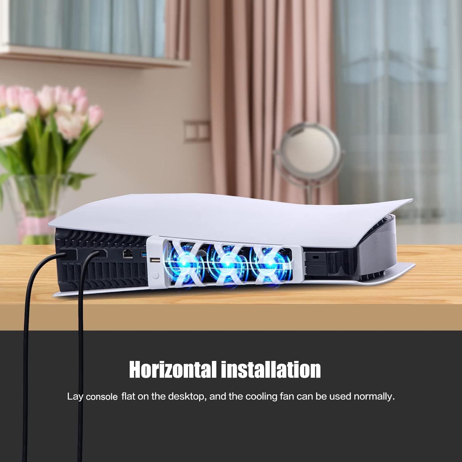 Voor PS5 Stille koelventilator - Gaming Accessories Led recensie en prijs