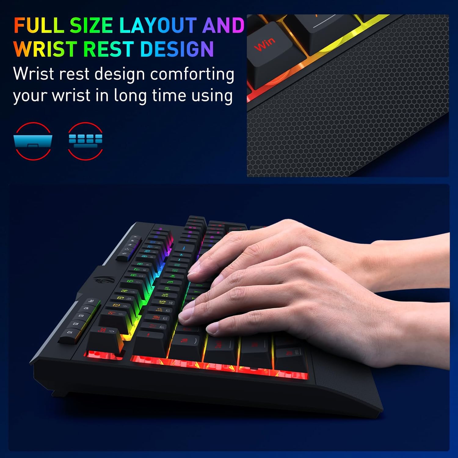 Redragon S151 PRO 3-modus draa - Gaming Accessories Combo recensie en prijs