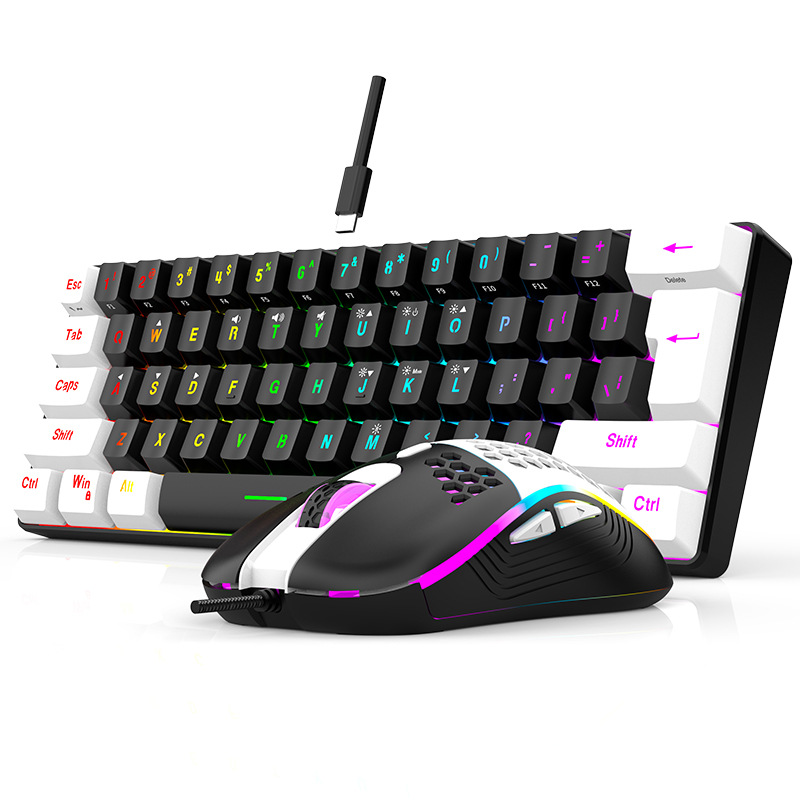 Toetsenbord- en muissets 60% R - Gaming Accessories Combo recensie en prijs